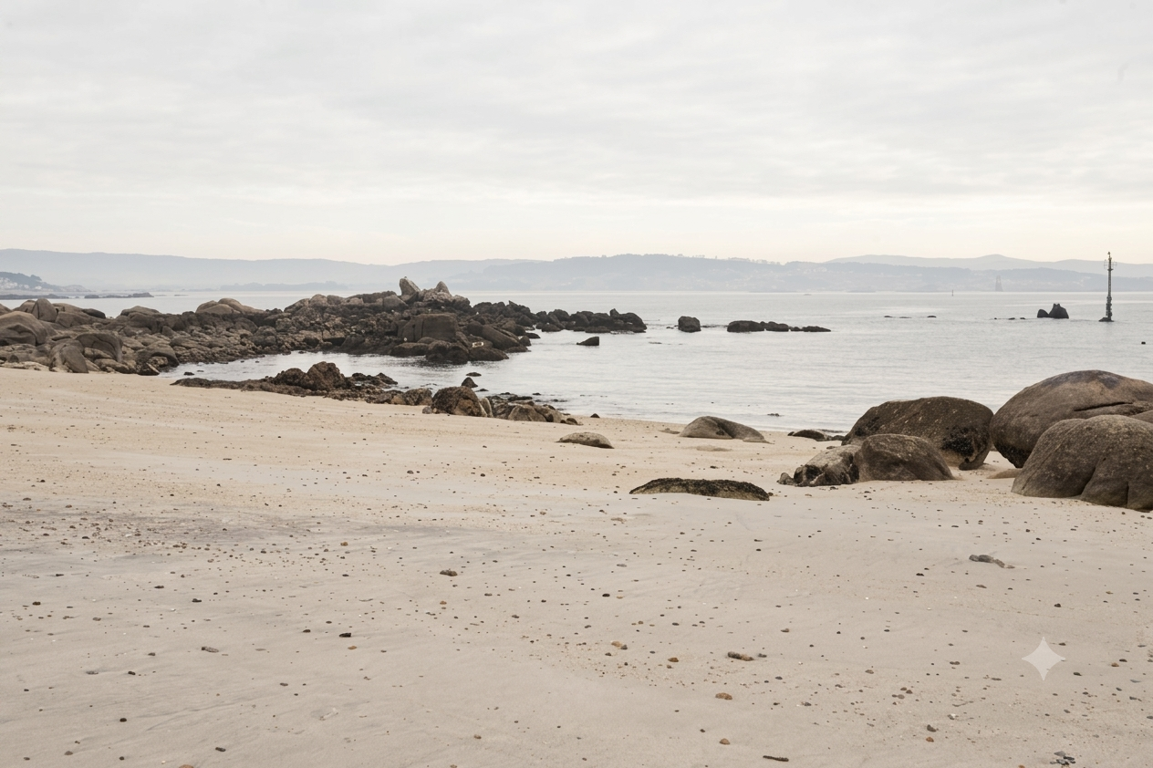 Playa de O Espiño Sanxenxo: un rincón de tranquilidad